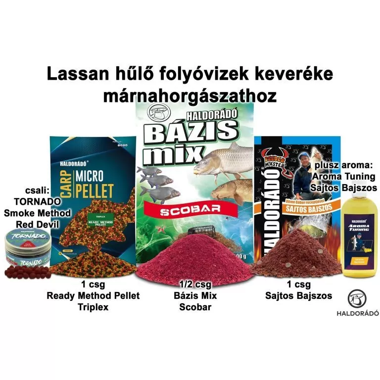 HALDORÁDÓ Őszi recept 8 - Lassan hűlő folyóvizek keveréke márnahorgászathoz / 1