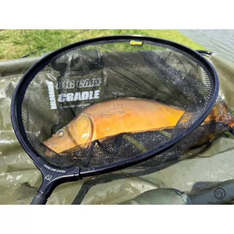 HALDORÁDÓ Power Carp Landing Net 45x40 cm - szupererős alu pontyos merítőfej / 17