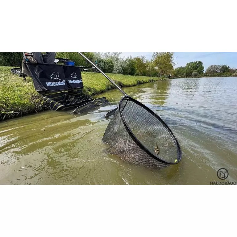 HALDORÁDÓ Power Carp Landing Net 55x50 cm - szupererős alu pontyos merítőfej / 9