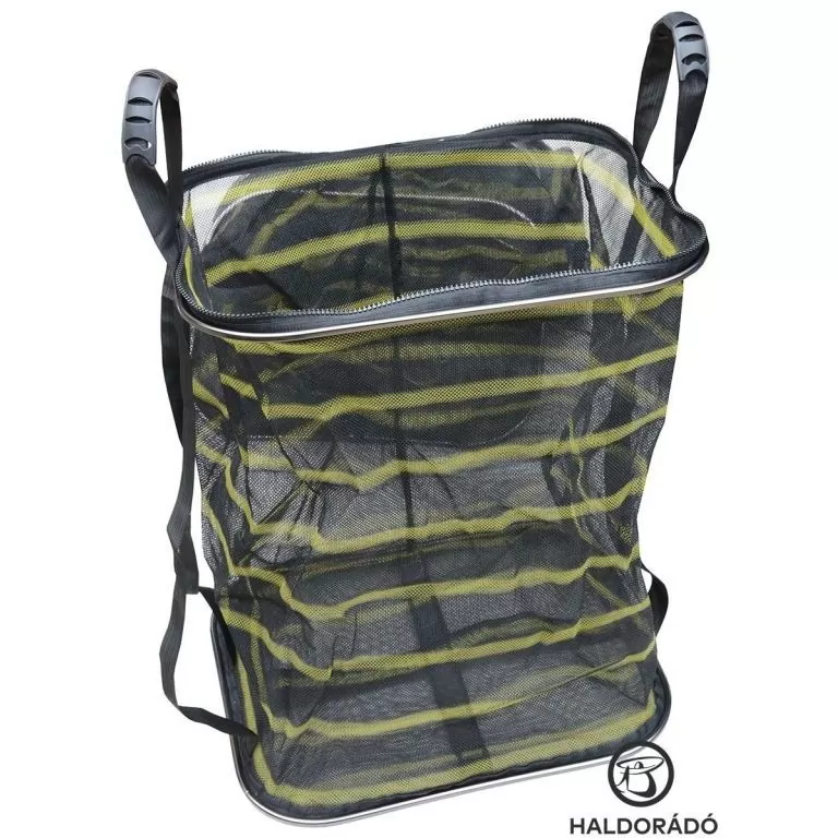 HALDORÁDÓ Power Carp Zip Mesh 4 m - verseny haltartó erősített aljú, cipzáros, hordtáskával / 3