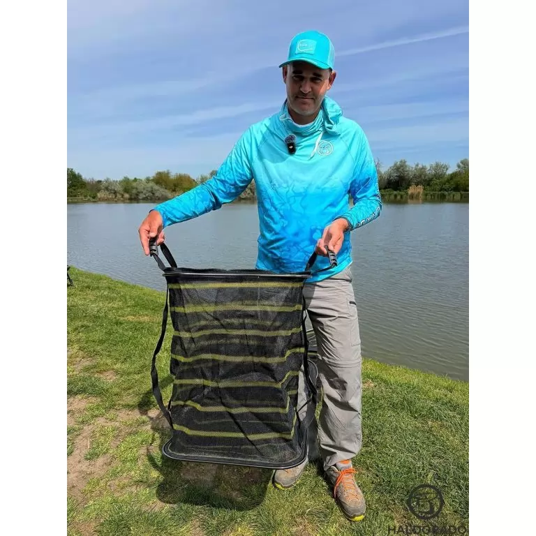 HALDORÁDÓ Power Carp Zip Mesh 4 m - verseny haltartó erősített aljú, cipzáros, hordtáskával / 22