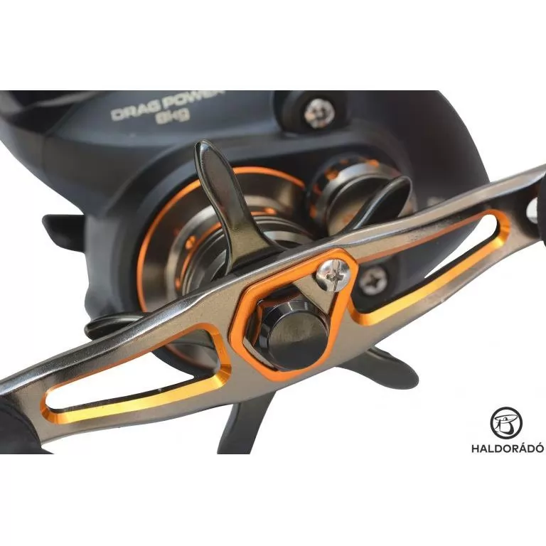 HALDORÁDÓ Predator Gold Zone Baitcast T120L erős univerzális multiplikátoros pergető orsó / 9