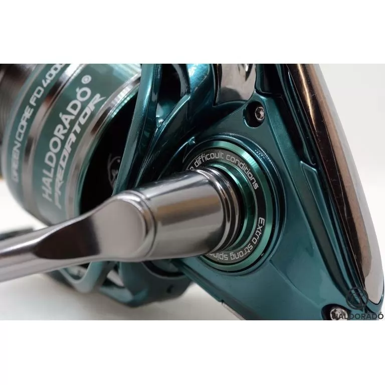 HALDORÁDÓ Predator Green Core FD 4000XH harcsapergető orsó díszdobozban / 4