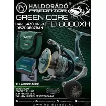 HALDORÁDÓ Predator Green Core FD 8000XH harcsázó orsó díszdobozban termék kép