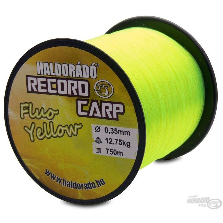 HALDORÁDÓ Record Carp Fluo Yellow 0,30 mm / 800 m