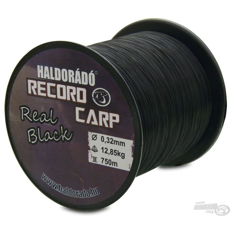 HALDORÁDÓ Record Carp Real Black 0,32 mm / 750 m