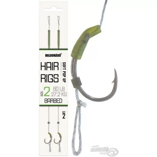 HALDORÁDÓ Soft Pop Up Hair Rigs - 2