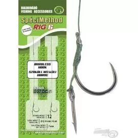 HALDORÁDÓ SpéciMethod Rig6 Braid 7 mm / 12 barbless