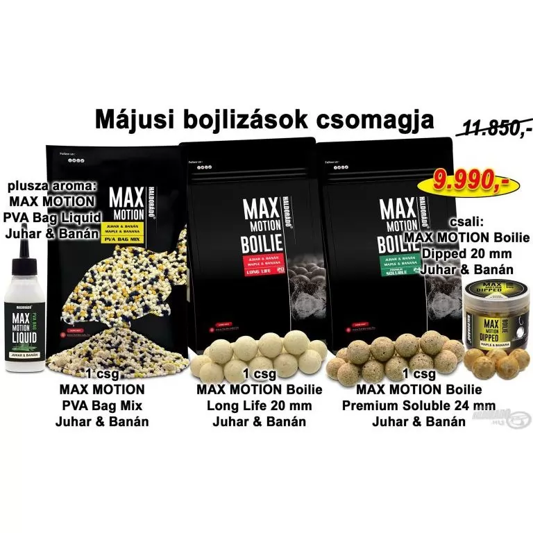 HALDORÁDÓ Tavaszi recept 10 - Májusi bojlizások csomagja / 1