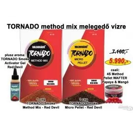 HALDORÁDÓ Tavaszi recept 2 - TORNADO method mix melegedő vízre