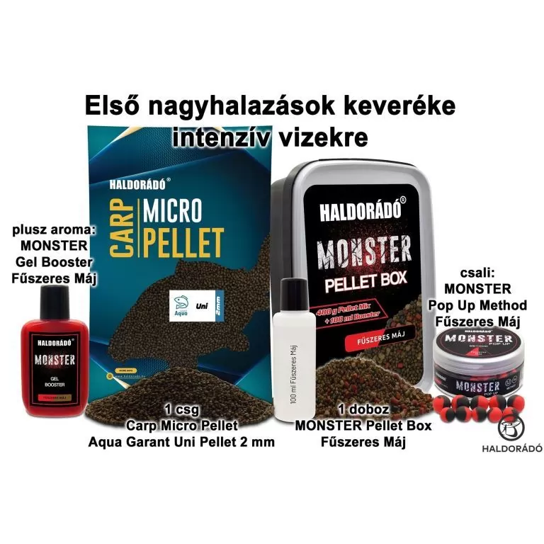 HALDORÁDÓ Tavaszi recept 3 - Első nagyhalazások keveréke intenzív vizekre / 1