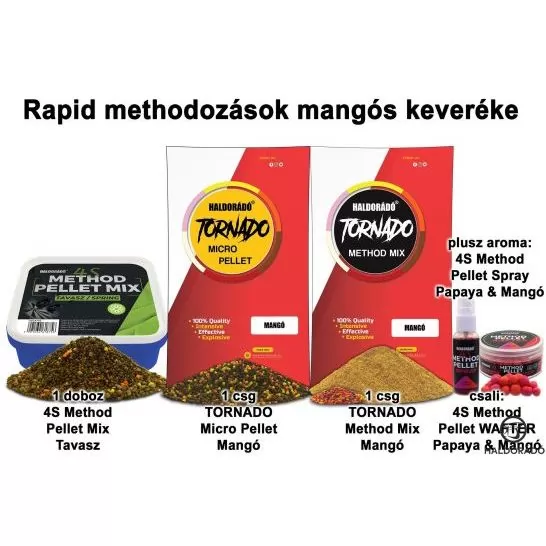 HALDORÁDÓ Tavaszi recept 9 - Rapid methodozások mangós keveréke