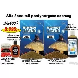 HALDORÁDÓ Téli recept 9 - Általános téli pontyhorgász csomag