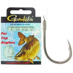 Hooks to nylon for match fishing