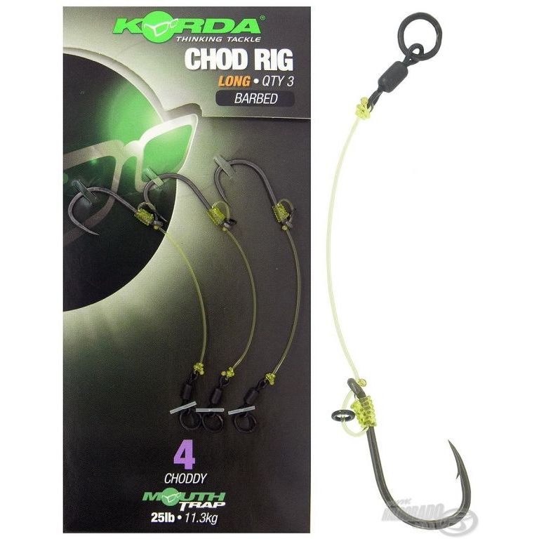 KORDA Chod Rig Long Barbed - 6