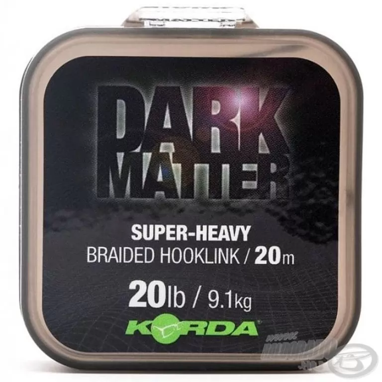 KORDA Dark Matter Super Heavy Braid 20 Lbs / 1