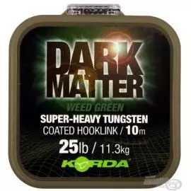 KORDA Dark Matter Tungsten Coated Braid Green 10 m - 25 Lbs