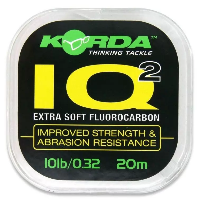 KORDA IQ Extra Soft Fluorocarbon előkezsinór 20 Lbs / 1