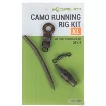 KORUM Feeder végszerelék - Camo Running Rig Kit XL