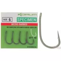 KORUM Xpert Specimen Micro Barbed - 10