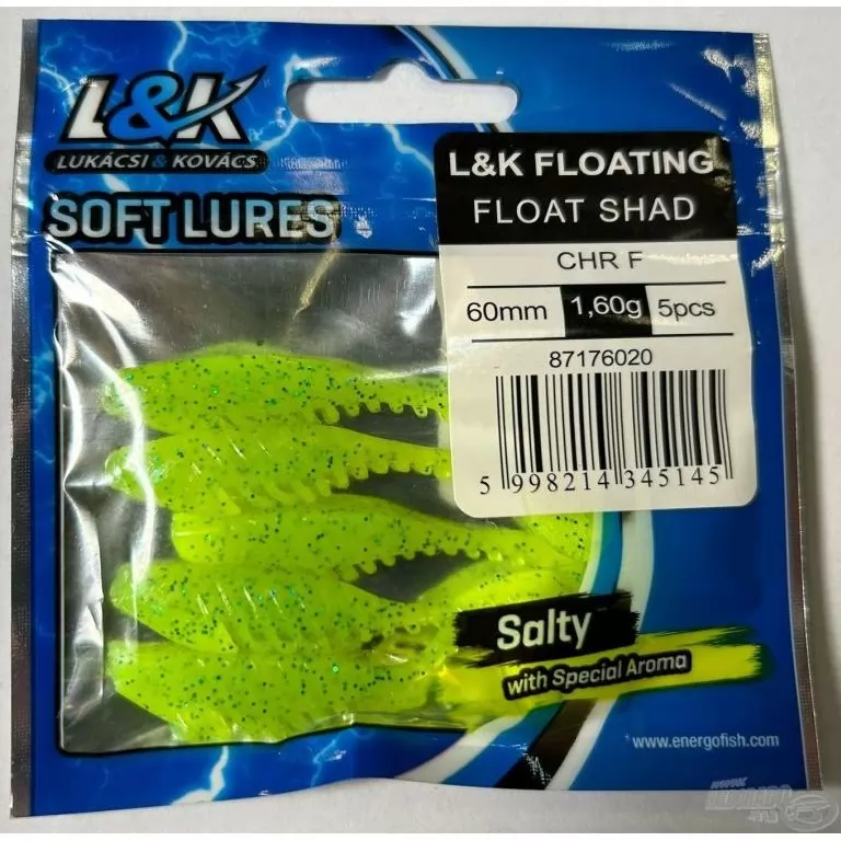 L&K Floating Shad 6 cm CHR F / 2