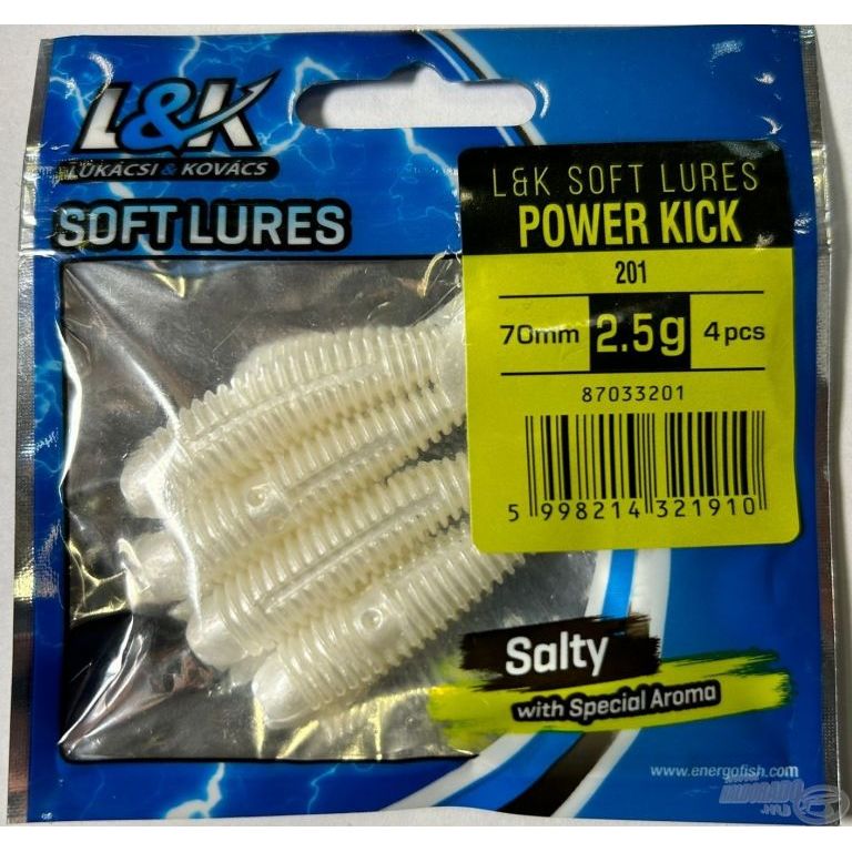 L&K Power Kick 7 cm - 201 fehér
