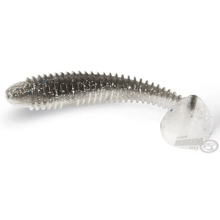 L&K Power Kick 9,5 cm - 104 fehér-ezüst csillámos / 1