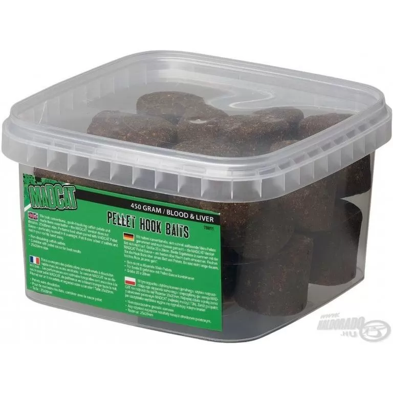MAD CAT Blood & Liver Pellet Hook Bait 25 mm / 1