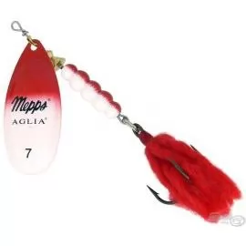 Mepps Aglia 7 - Piros-fehér-ezüst