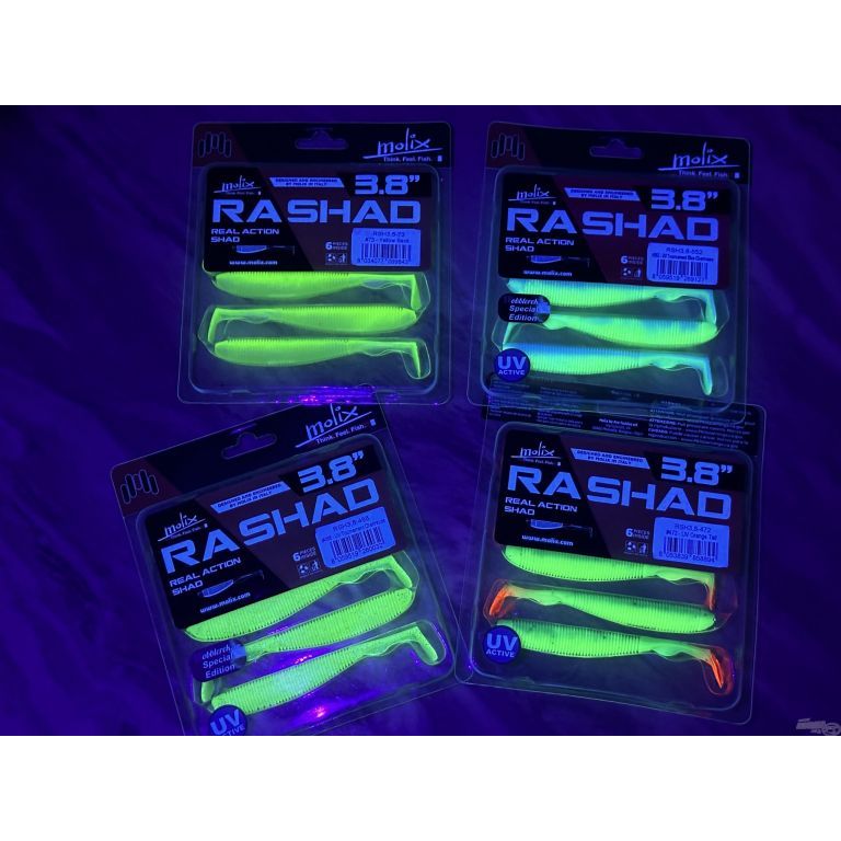 MOLIX RA SHAD 9,6 cm - UV Citrus