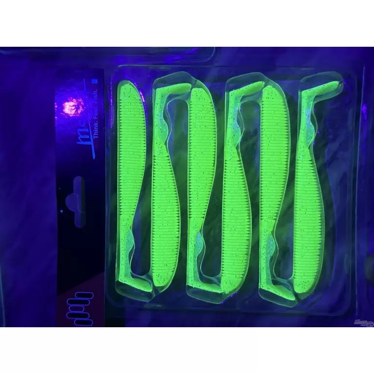 MOLIX RA SHAD 9,6 cm - UV Tournament Chartreuse / 2