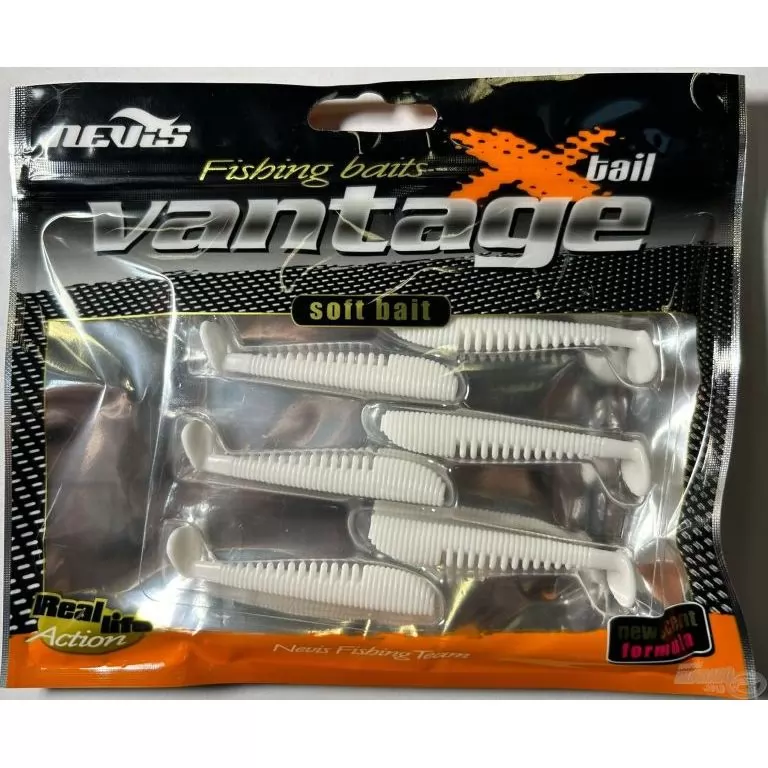 NEVIS Impulse Shad 6,3 cm - Fehér / 6
