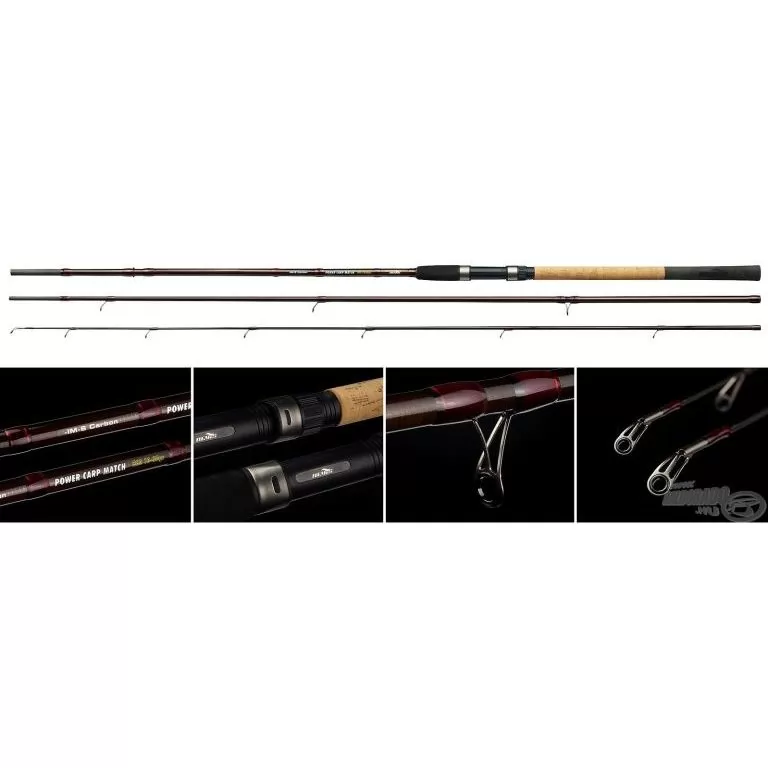 NEVIS Power Carp Match 3,6 m horgászbot + Dobókesztyű ujj  / 1