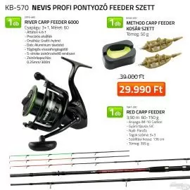 NEVIS Profi Pontyozó Feeder szett (KB-570)