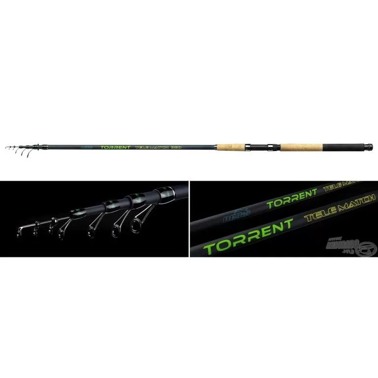 NEVIS Torrent Tele Match 3,6 m horgászbot + Dobókesztyű ujj  / 1