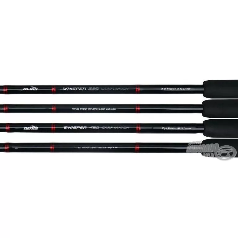 NEVIS Whisper Carp Match 420 horgászbot + Dobókesztyű ujj  / 2