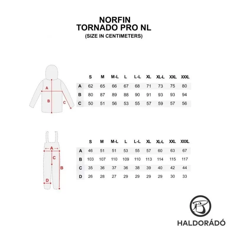 NORFIN TORNADO Pro Magnet Thermoruha XXL / 10