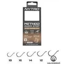 NYTRO NTO-B2 Előkötött szakáll nélküli Quick-Stop Method előke 10 cm - 12 / 0,21 mm