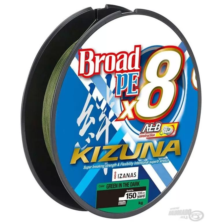 OWNER Kizuna X8 Dark Green 135 m - 0,21 mm / 1