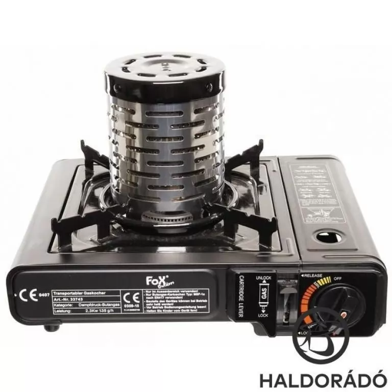 PAKOLE Főzőlapra szerelhető Sátorfűtő kiegészítő / 4