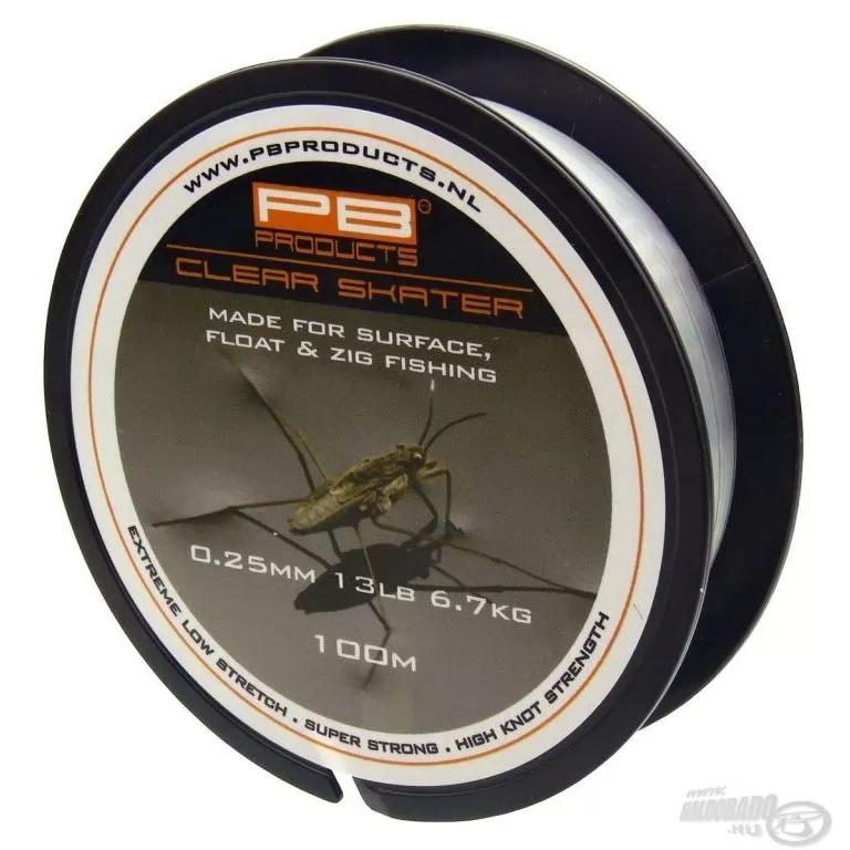 PB PRODUCTS Clear Skater 100 m - 0,25 mm / 1