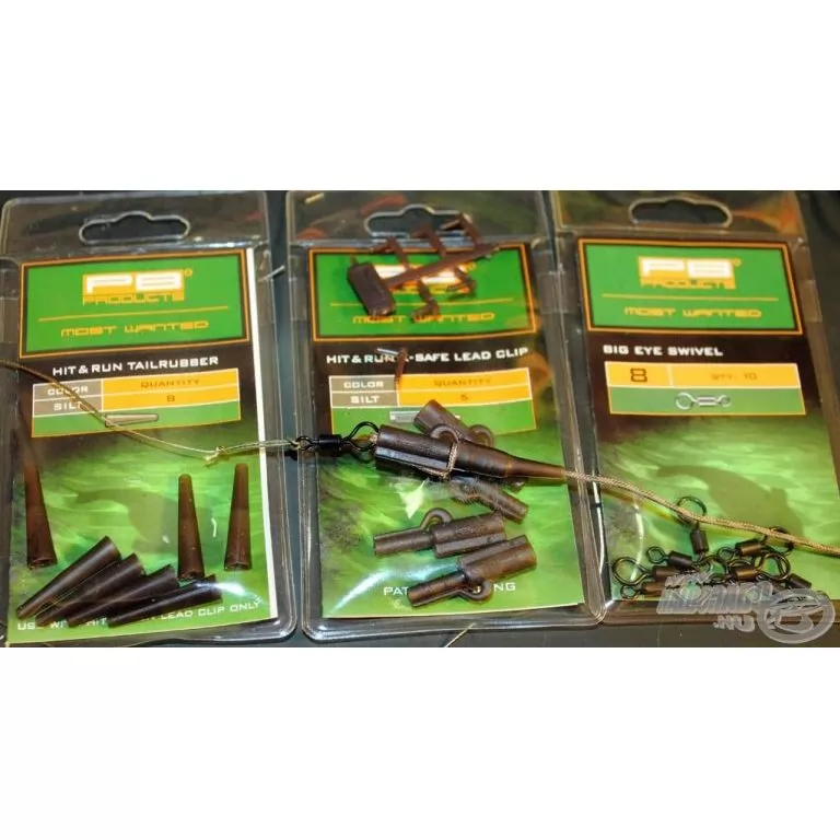 PB PRODUCTS Hit & Run Lead Clip - Weed / 6