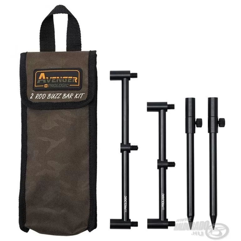 PROLOGIC Avenger Buzz Bar Kit & Carrycase 2 Rod / 2