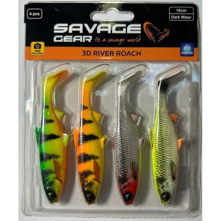 SAVAGE GEAR 3D River Roach 10 cm - Dark Water Mix