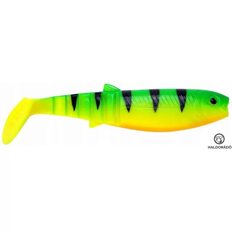 SAVAGE GEAR Cannibal Shad 20 cm - FireTiger 1 db - harcsa és kapitális csuka pergetéshez / 1