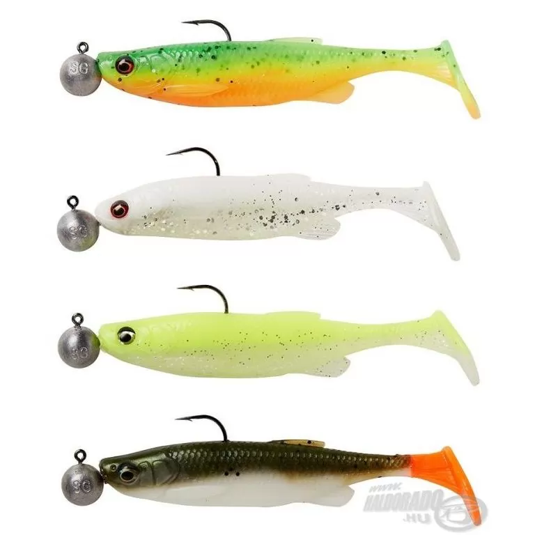 SAVAGE GEAR Fat Minnow T-Tail RTF Sinking 7,5 cm - Darkwater Mix / 1
