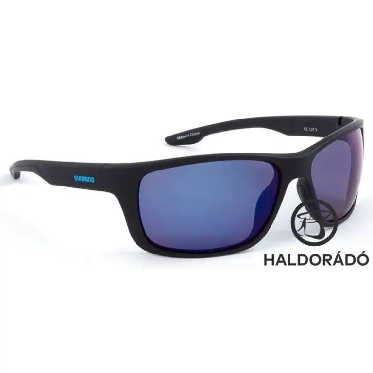 SHIMANO Antares Matte Black & Blue Mirror napszemüveg / 1