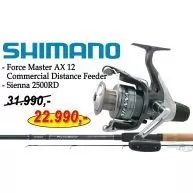 SHIMANO Force Master AX 12 Commercial Distance Feeder Sienna 2500RD orsóval