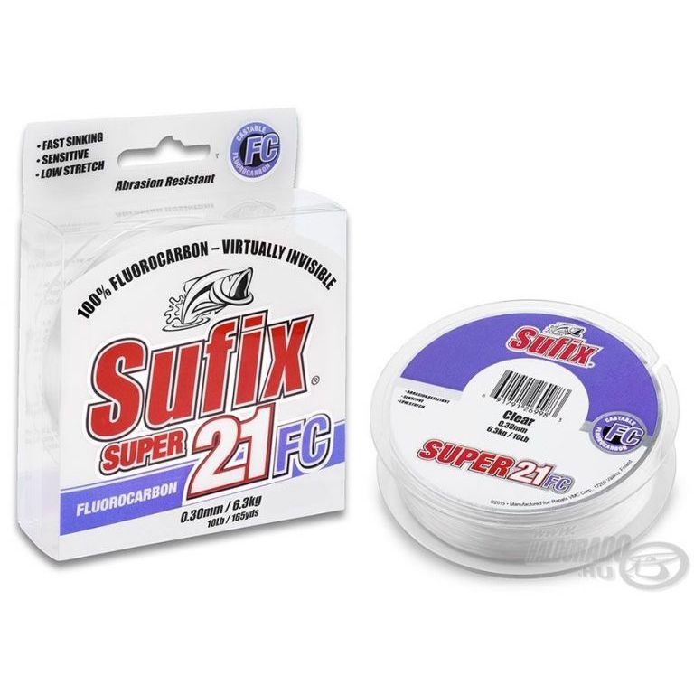 SUFIX Super 21 Fluorocarbon 50 m - 0,16 mm