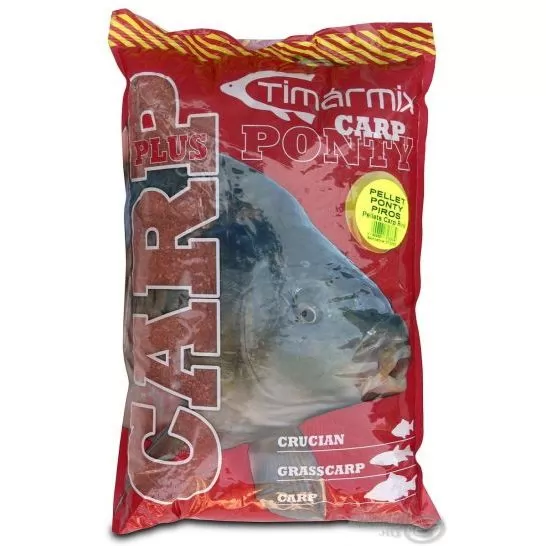 TIMÁR MIX Pellets Ponty piros - 3 kg